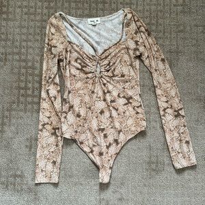 Snakeskin Bodysuit